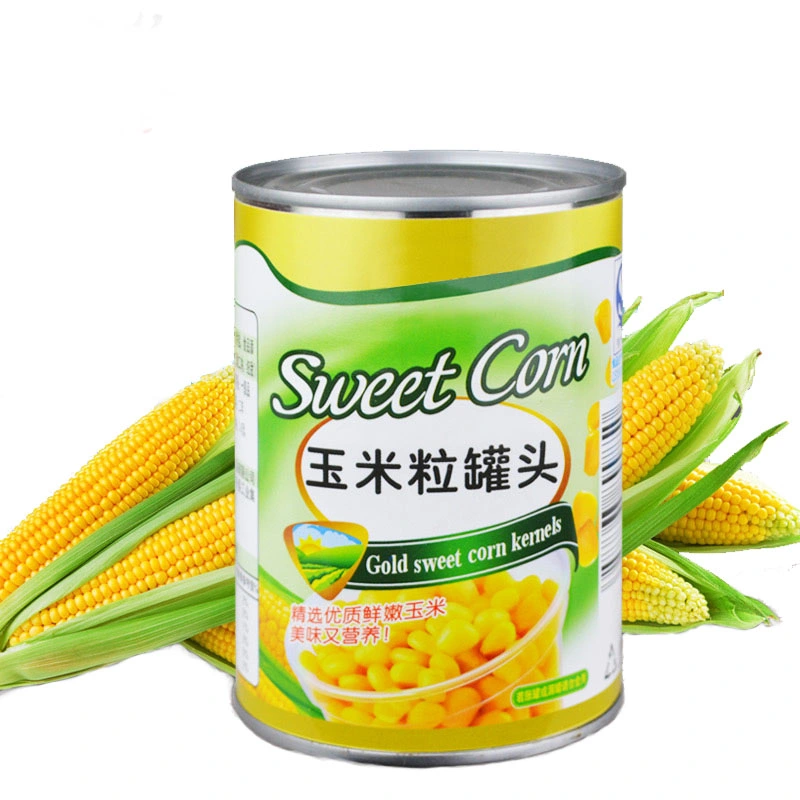 Vegetable Canned Sweet Corn From China