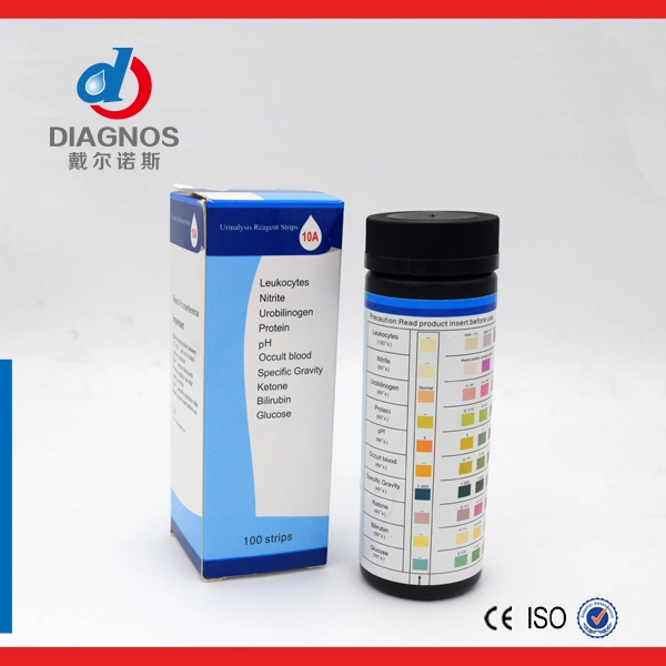 Urinalysis Reagent Test Strips for Urs-11 Visual Test Strips