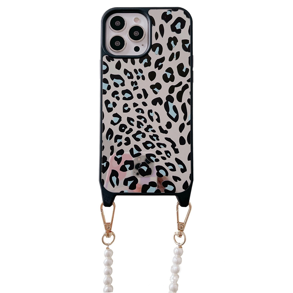 Protector de cadena de metal funda para teléfono móvil de absorción de golpes Para iPhone