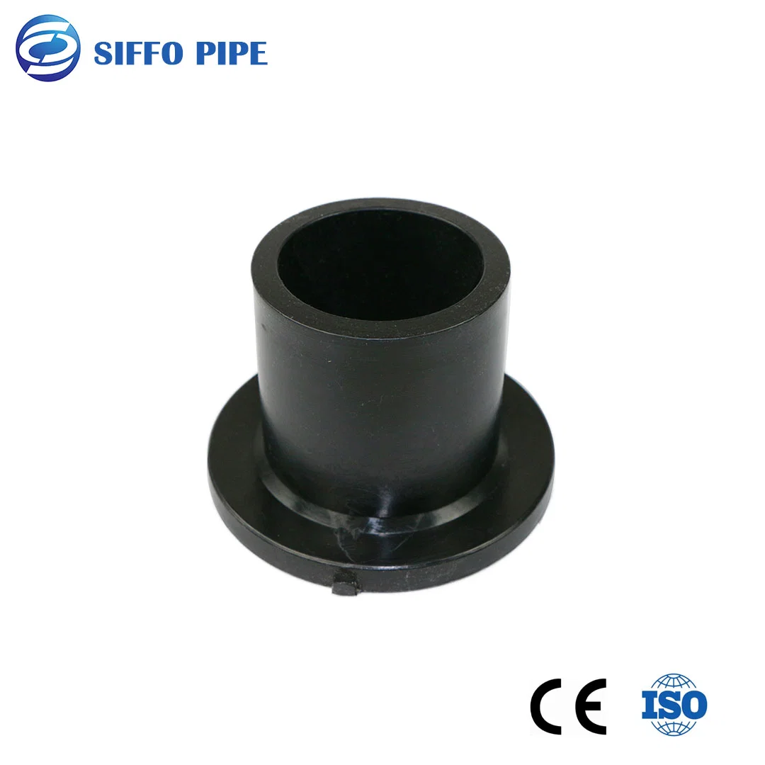 DN180mm Flange preta de plástico da conexão do tubo para o acoplamento/Agricultura irrigação/Jardim de irrigação/Conector / válvula de controle/Certificados ISO