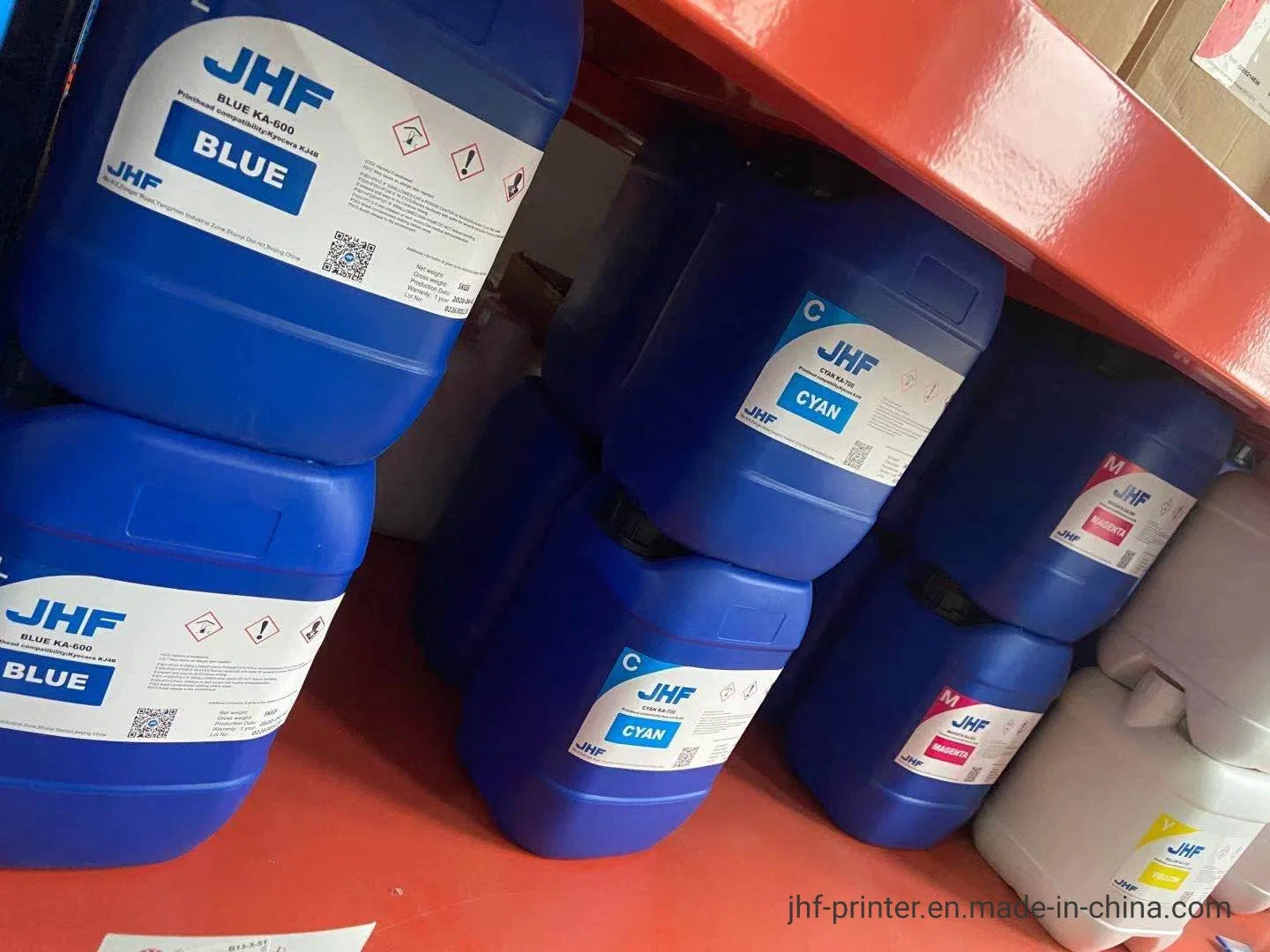 Jhf Sublimation Ink for Kycorea Head High Color Fasrtness Heat Transfer Inkjet Ink 5L/Bucket