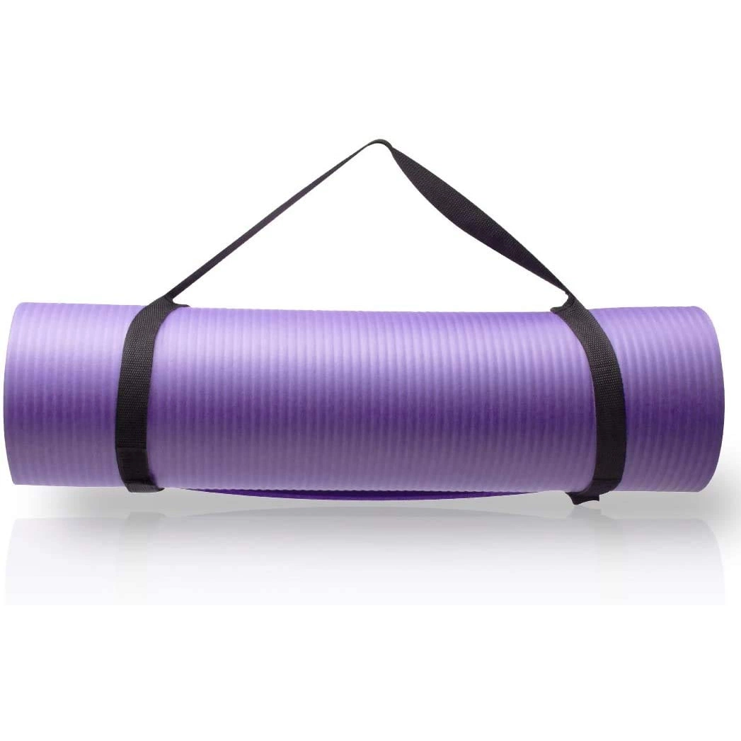 Custom Logo Durable Thick Sport Mat for Yoga and Pilates Anti-Slip Gym Exercise Fitness Yoga Mat Size 185 X 80 Cm
