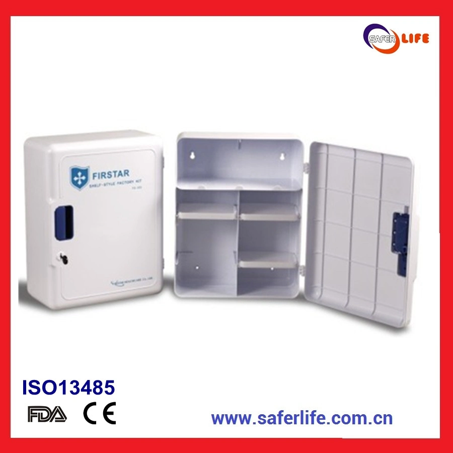 Household ABS Medicine First Aid Box Industrial Shelf Workplace First Aid Cabinet