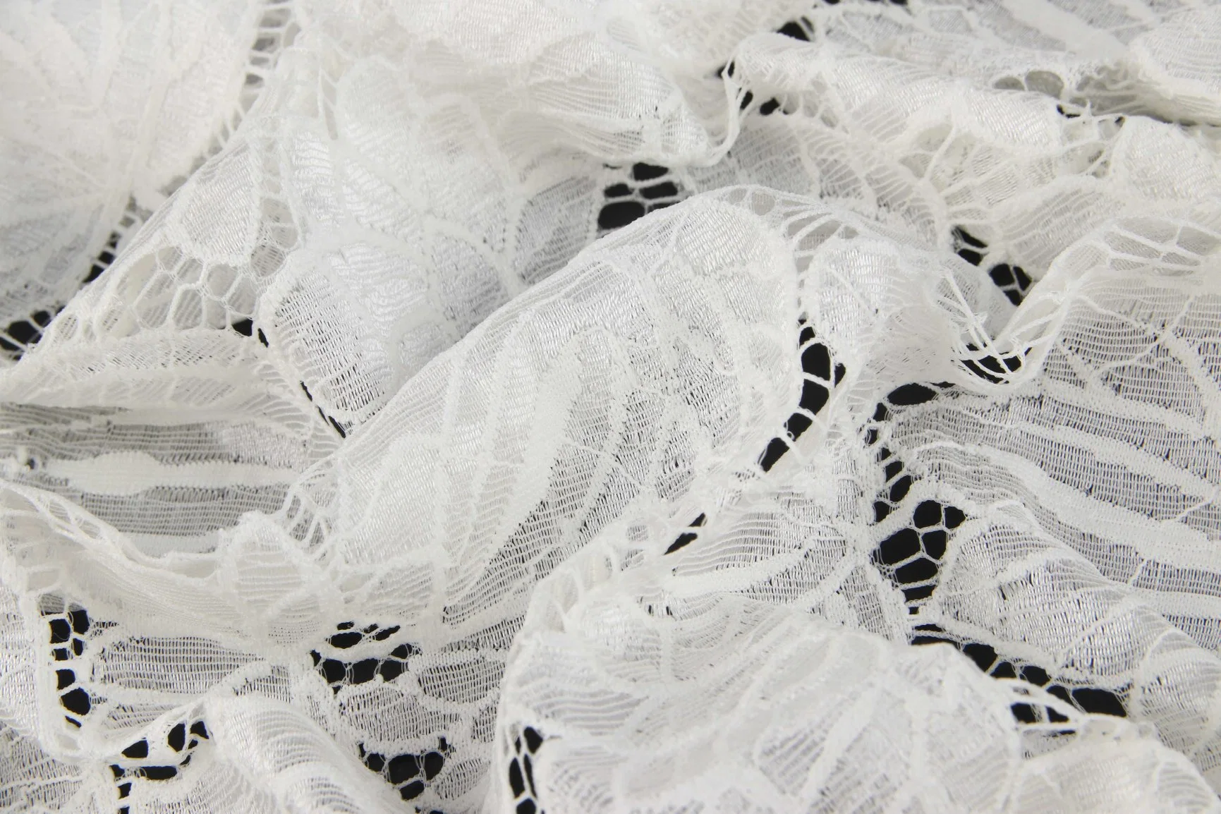 The Factory Supplies Wedding Dress Party Dresses Made of White Cotton Lace Fabric