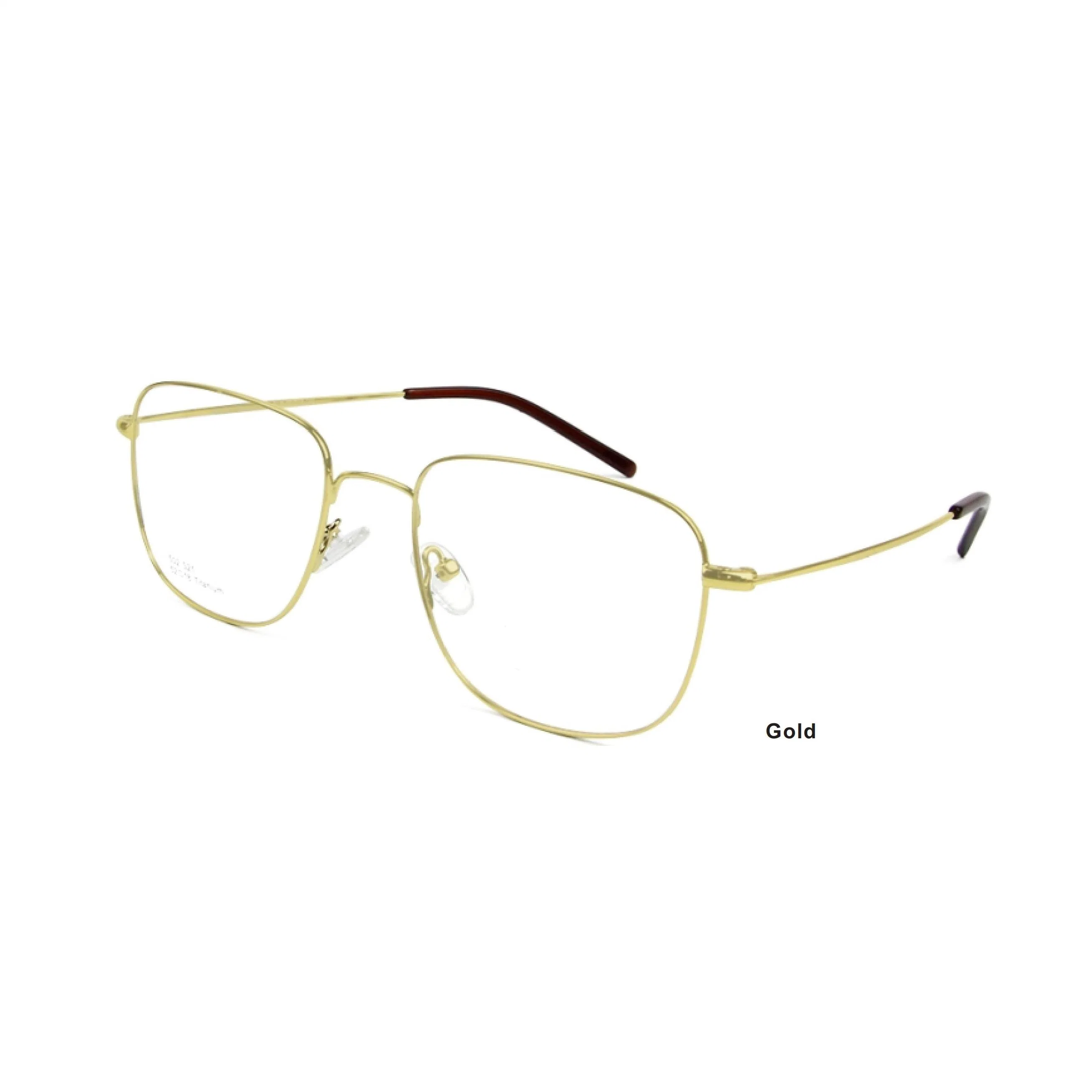 Retro Eyeglasses Basis Square Frame Wholesale/Supplier Elegant Hor Sale Design &beta; -Titanium Optical Frame