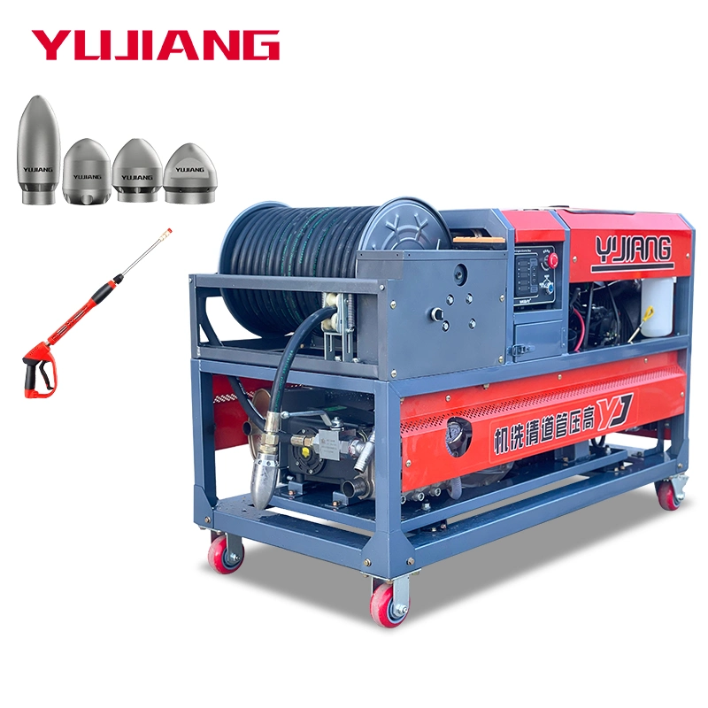 Commercial Pressure Washer Drain Cleaner Sewer Cleaning Machine