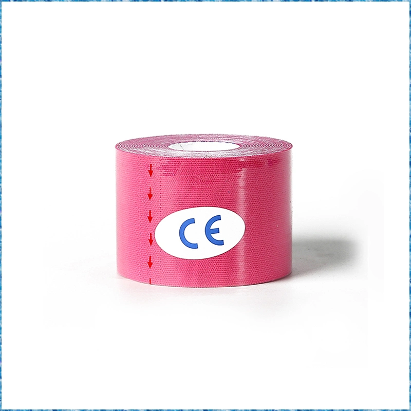 Free Samples CE FDA 96% Cotton + 4% Spandex Rigid Sports Kinesiology Tape