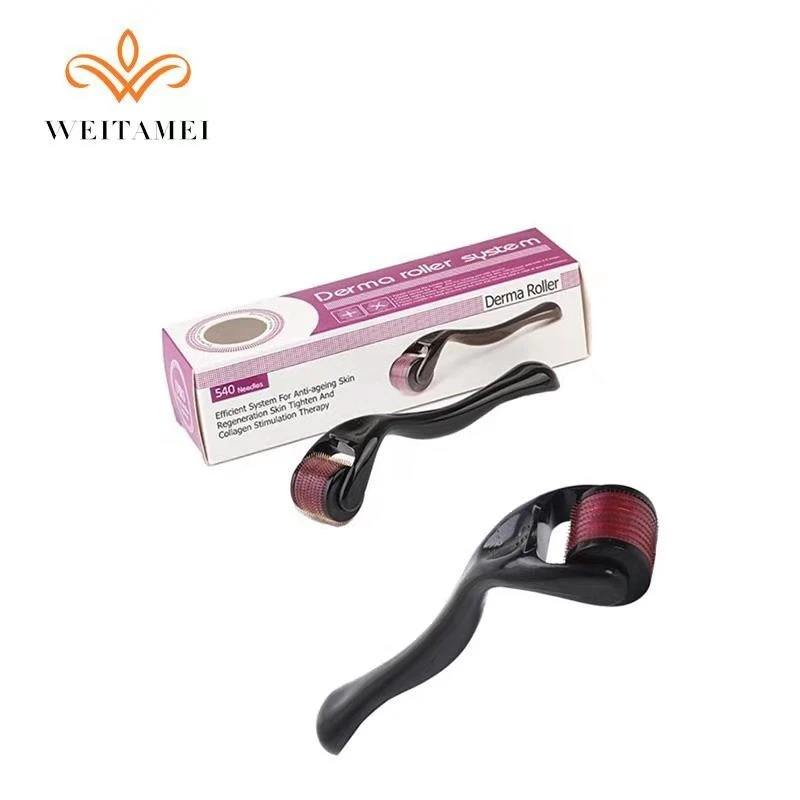 Más populares Titanium 0,3mm Derma Roller 540 Masaje para la cara