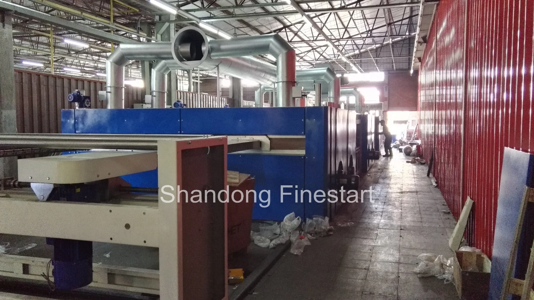 Maquinaria de acabado textil maquinaria de acabado textil // calor Stenter Stenter / Configuración / Métodos de calefacción a vapor Stenter