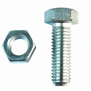 Zinc Coated DIN934 Hex Bolt and Nut