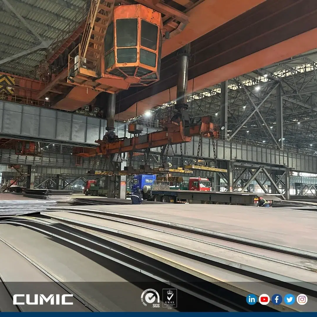 12mm 50mm 60mm Q235q, Q370q, Q420q, Q500q Bridge Building Structural Steel Plate