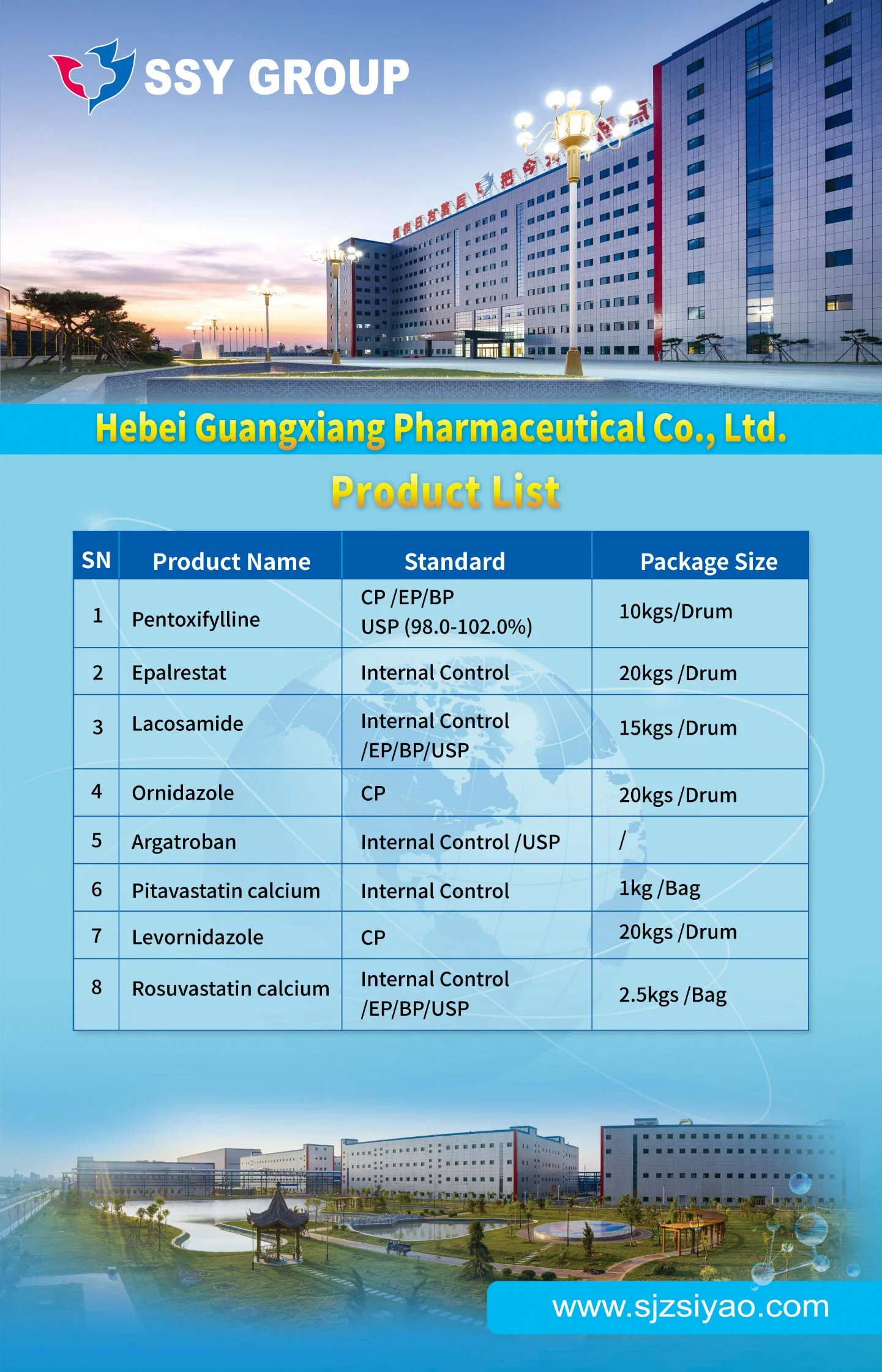 L'aminophylline Medicine Grade fabriqué par usine de produits pharmaceutiques