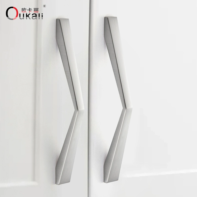 High quality/High cost performance  Fashion Furniture Cabinet Handle Zink Alloy and Aluminum Alloy Hardware Grip for for Door, Cabinet, Cupboard, Drawer, Kitchen etc.