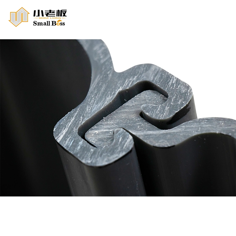 PVC Foamwork Fillet Plastic Sheet Pile The Trench Pile Grey Color 10mm Thickness