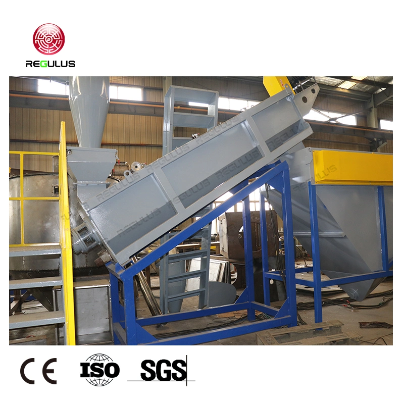 High Output Pet Panel, Bucket, Drum, Crushing Washing Dewatering Recycling Machine Line