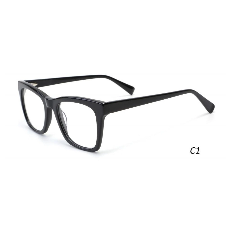 Fast Shipping Hade Made Acetate Optical Frames with Spring Hinge Oversize Eyeglasses