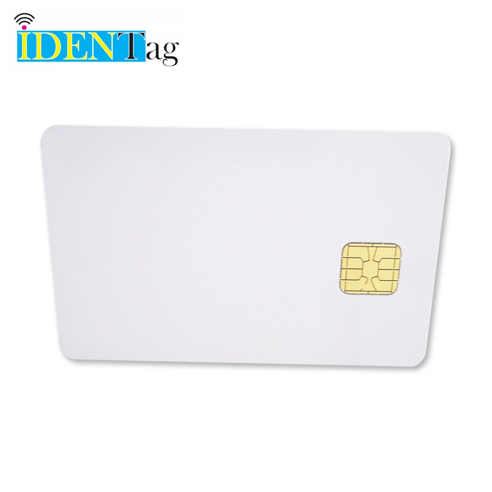 Contact Chip FM4442 FM4428 Sle4428 Sle4442 Smart PVC IC Blank White Card