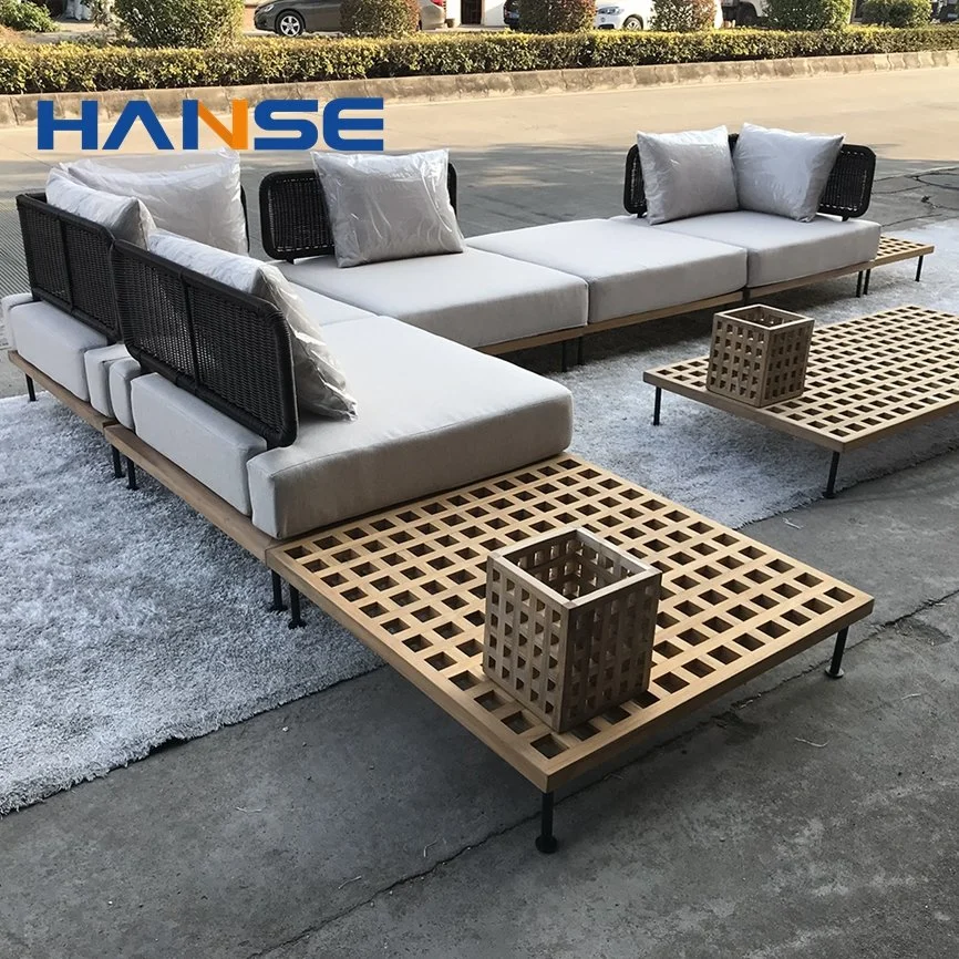 Factory Customization Modern Simple Design Outdoor Furniture Sofa Sets for Villa