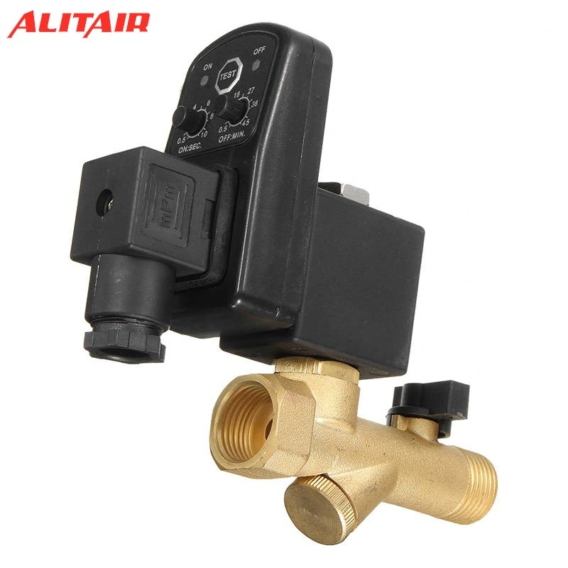 Airtac Opt-a Opt-B Series Manufacturers Timed Electronic Automatic Water Drain Valve Pneumatic for Air Compressor