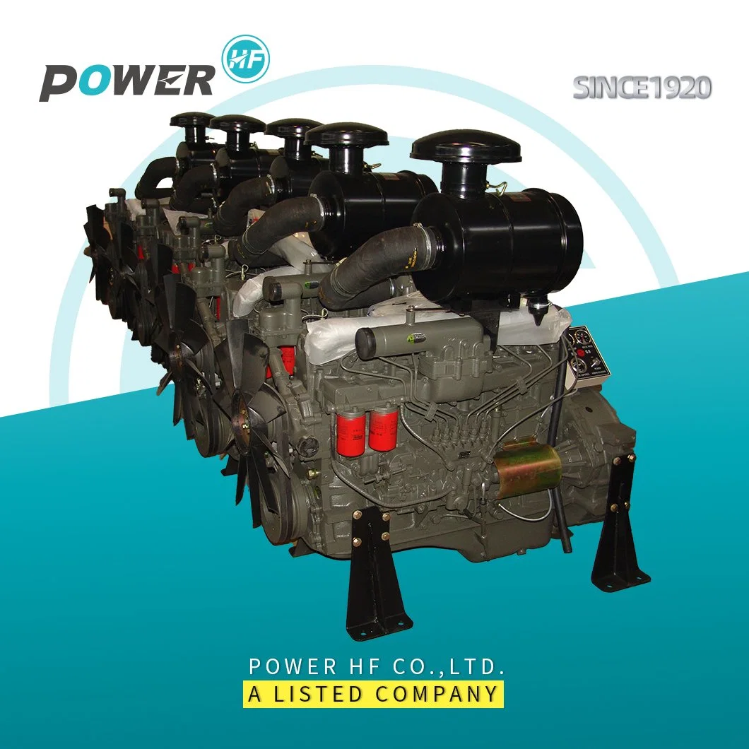 Factory Supply 6 Cylinders Water Cooled Diesel Engine/ Diesel Generator Set Engine/Pump Engin Diesel Engine for Construction Machines, Marine, Vehicle