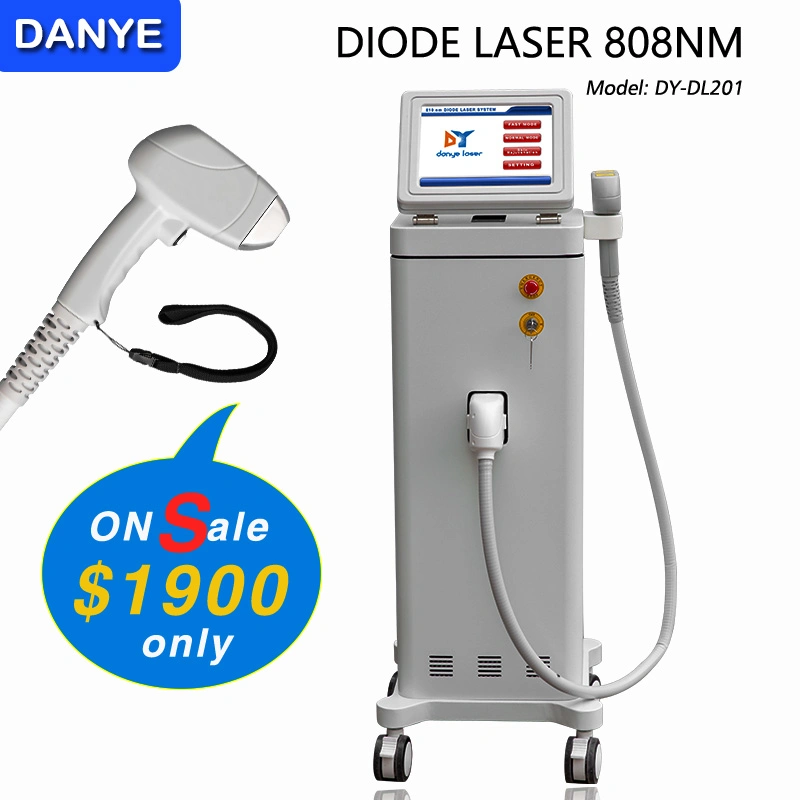 808 Matériel de diodes laser de beauté des cheveux dépose avec des prix concurrentiels