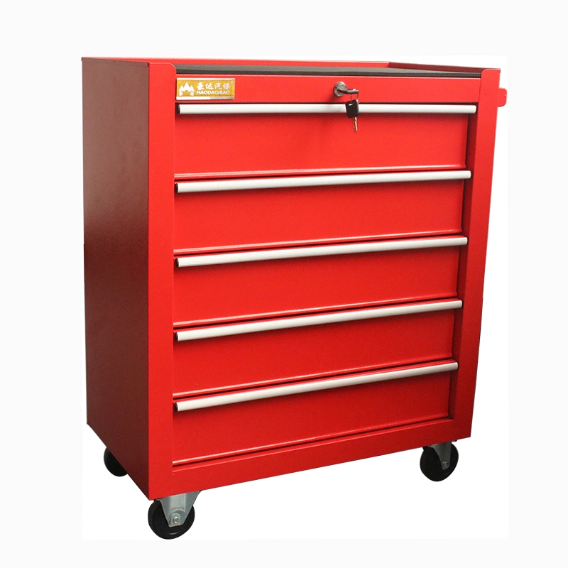 5 Drawer Cabinet Tool Cart for Tool Set Storage