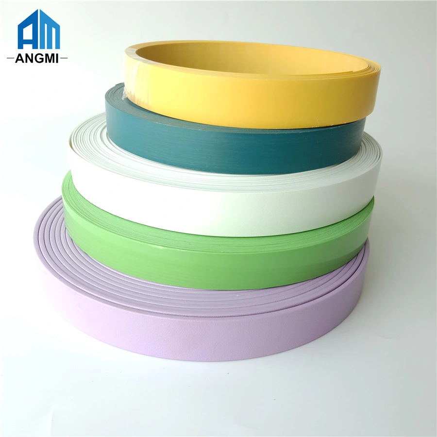 Various Colours PVC Edge Banding High Grade Decoration for Panel Furniture Usage Edging Tape