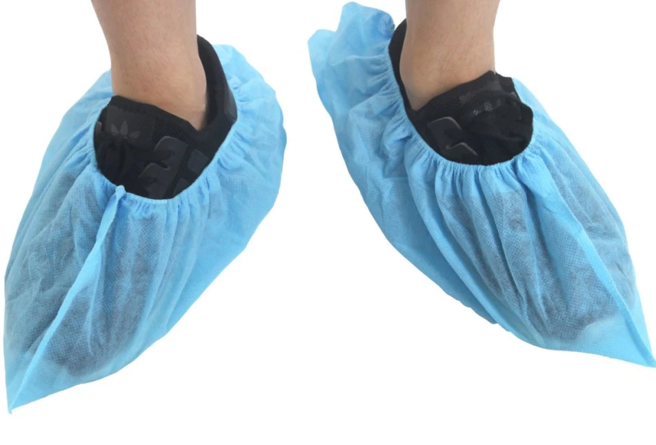 استخدام طبي، يومي وجراحي غطاء حذاء غير منسوج لا يمكن التخلص منه بعد الاستخدام