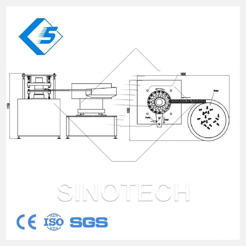 CE film PET, SGS Sino-Tech compacteur la granulation de COV de ligne de la déshumidification et système de séchage