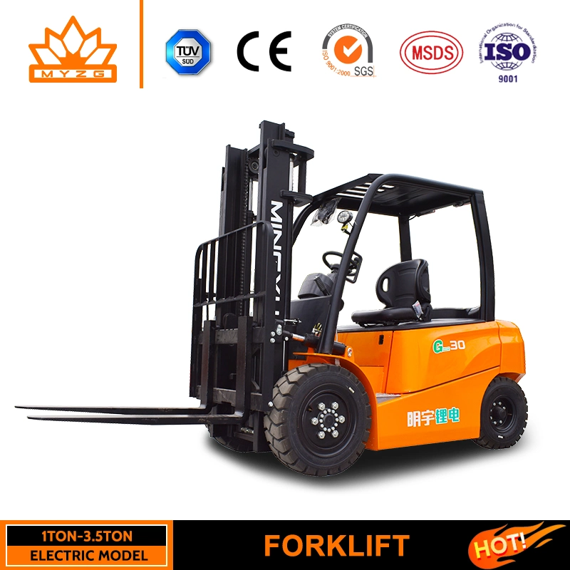 CE Mingyu Factory Forklift Trucks 1.5/2/3/3.5ton Electric Forklift Hydraulic Diesel Forklift LPG Gasoline Forklift for Material Handling Equipment