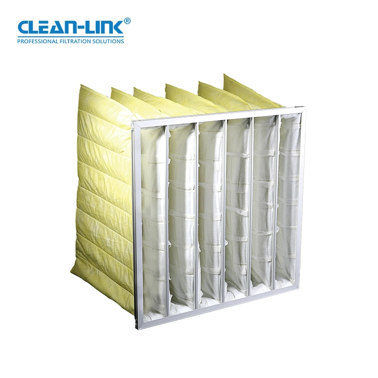 Clean-Link Low-Cost Wholesale/Supplier M5-F9 Central Air Conditioning Pocket Filter Bags