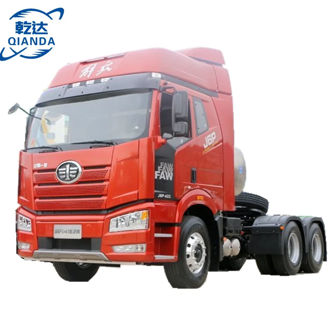 Boutique FAW Jiefang J6p CNG 6*4 Traktor 10 Rad schwer Duty CNG Traktor zum Verkauf