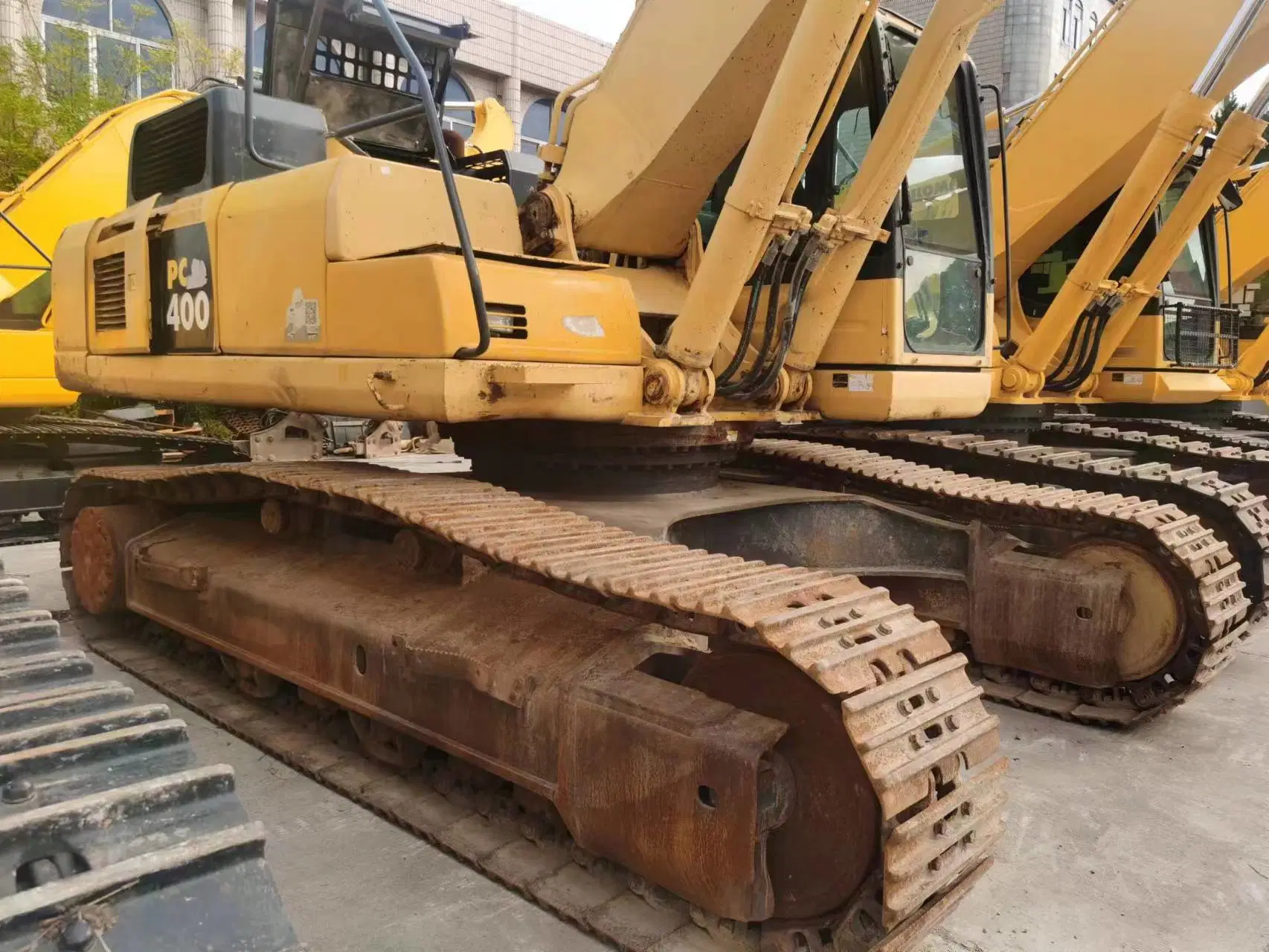 Buen estado usado Komatsuu 2019 original PC400-8 Excavadora de orugas para Máquina de construcción