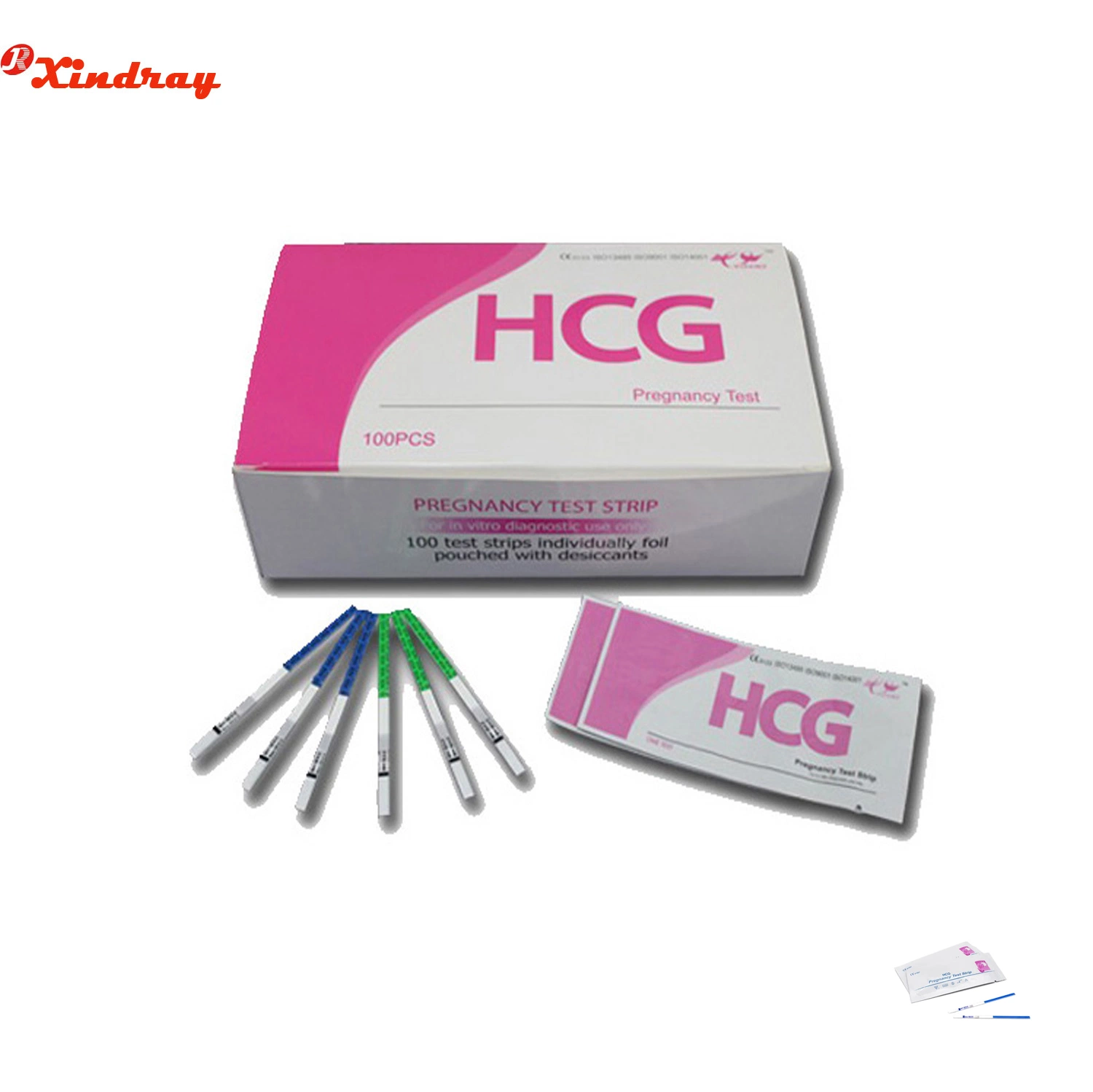 Professional Factory HCG Pregnancy Lh Ovulation Rapid Test Strip with High quality/High cost performance 