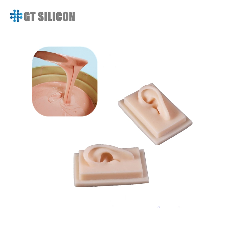 RTV 2 Life Casting Liquid Silicone Rubber for Simulation Human Органа