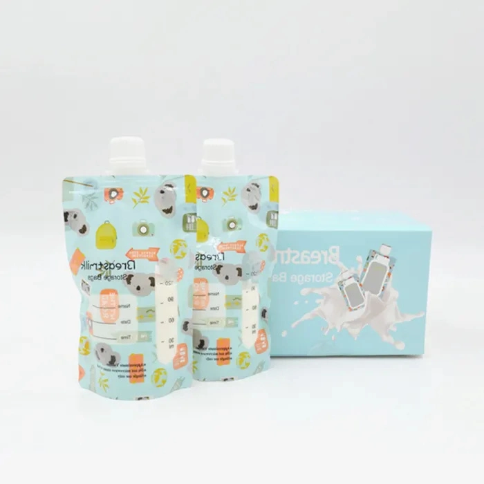 Cute Animal Private Label OEM Breast Milk Storage Bags