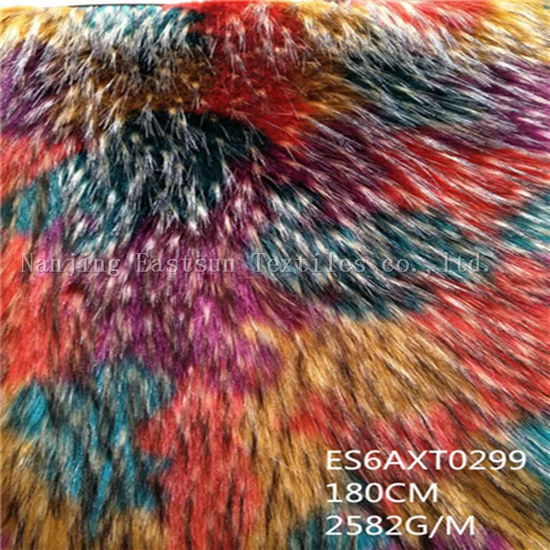 De pelo largo Faux Fur Mapache es7A0175A