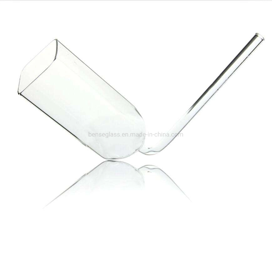 Rapid Champagne Verbrauch Glas Tasse / Square Shaped Champagner Bong Shooter