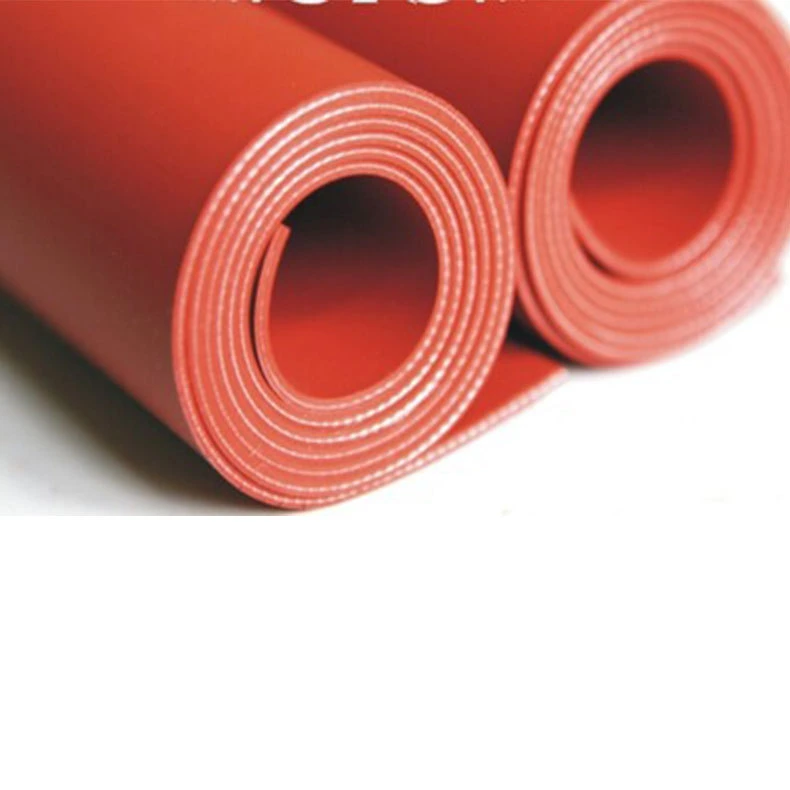 New Industrial Grade Transparent Red Black Silicone Sheet Heat Resistant Rubber Sheet