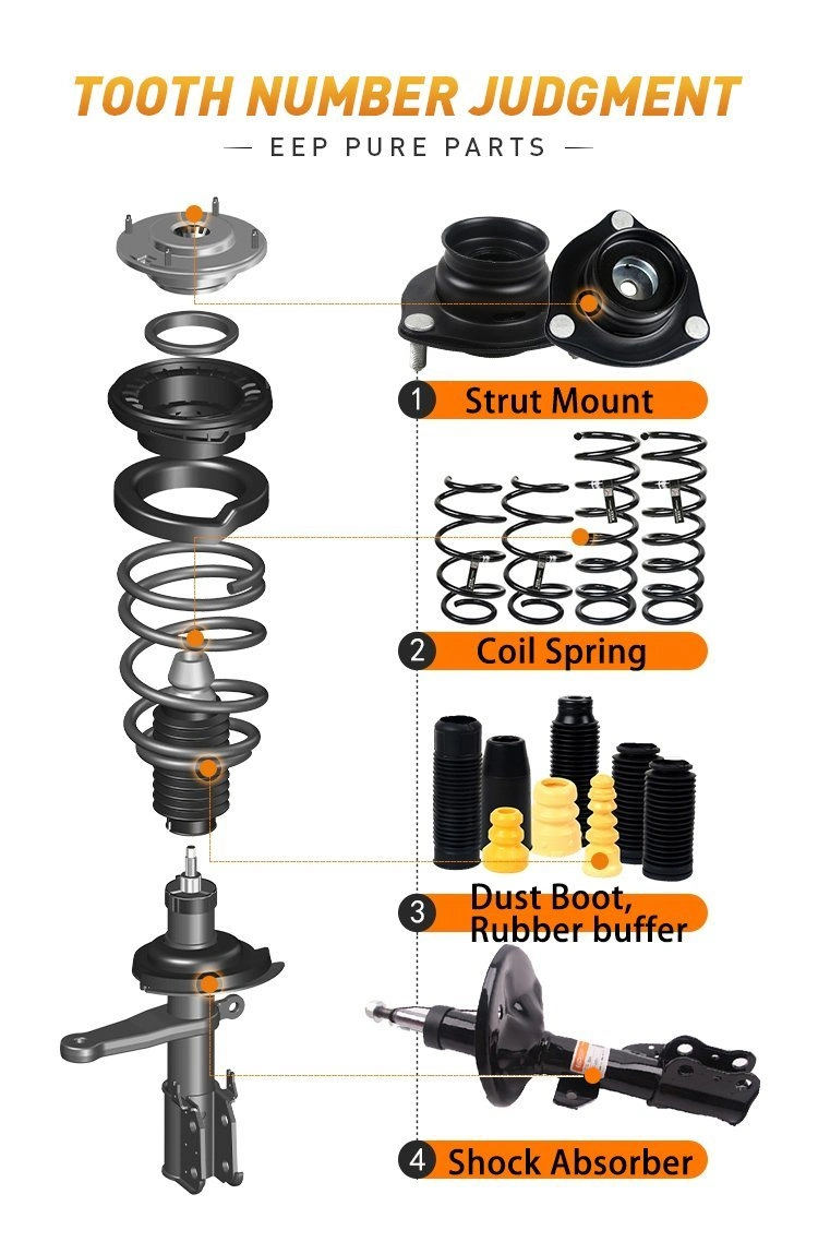 Eep Auto Suspension Parts amortiguador para Hyundai Tucson 2005 334502 334503