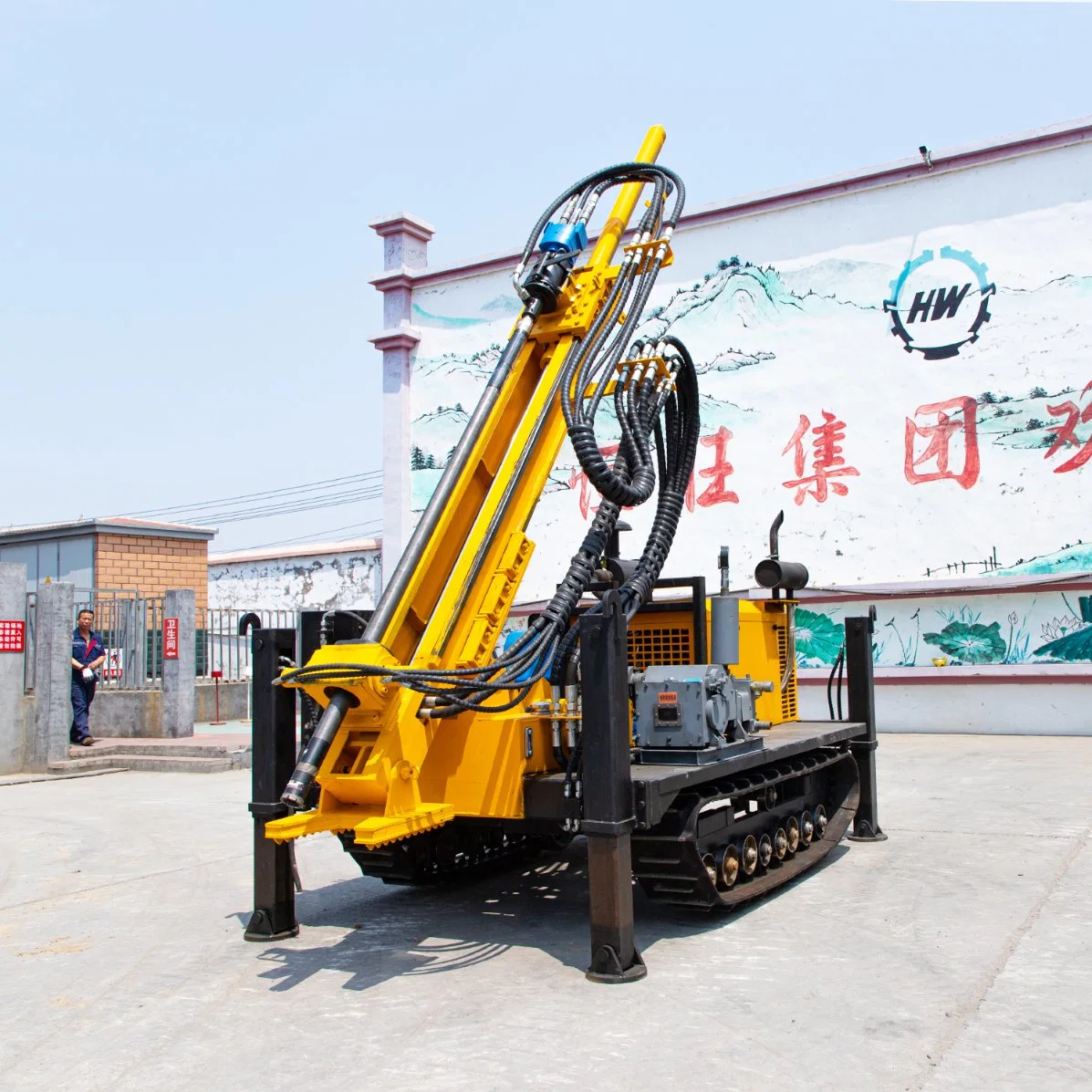 Factory Hydraulic Crawler Core Drilling Machine for Geological Exploration