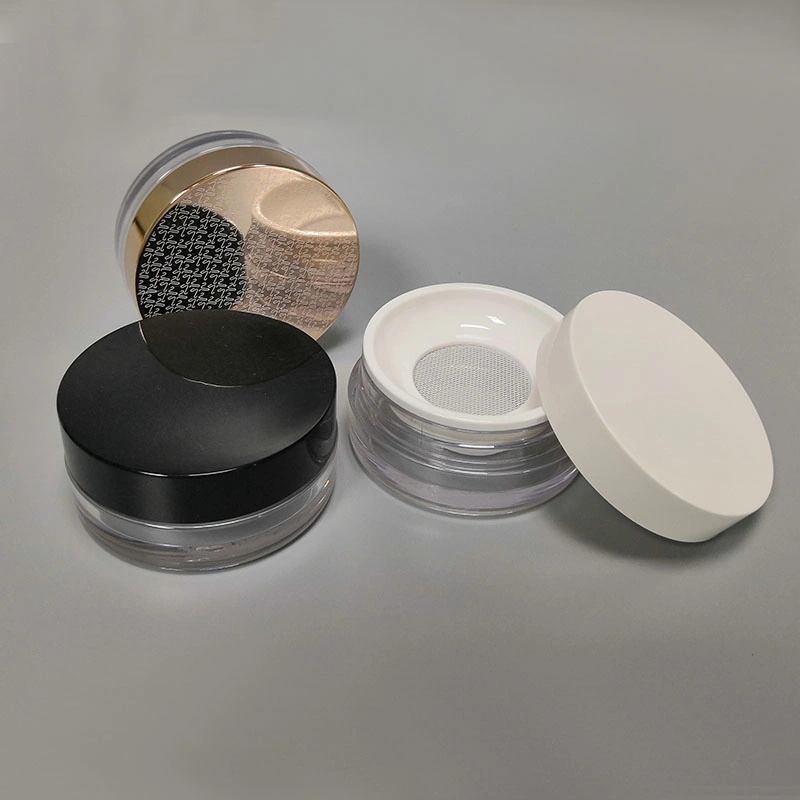 Plastic Makeup Packaging Make up Setting Highlight Waterproof Loose Face Powder