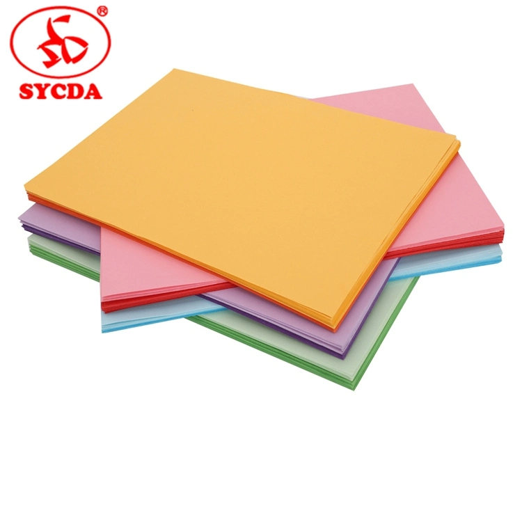 Woodfree Two Sides Coated Offset Printing Color Paper