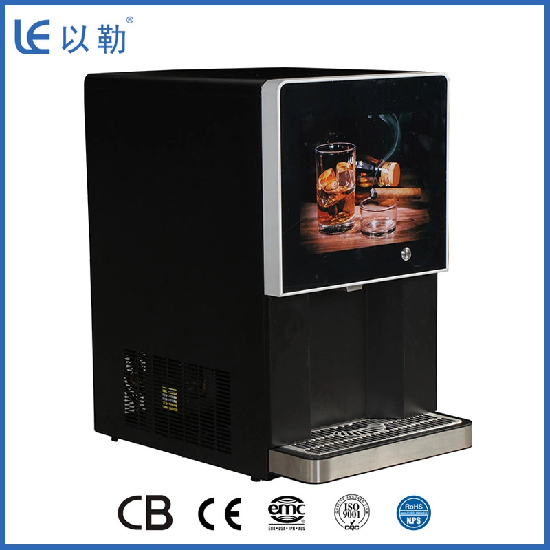 Fully Automatic Button Control Factory Ice Making Machine with Power-off Protection