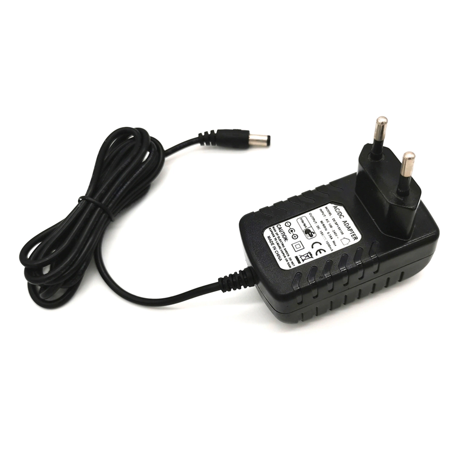 Plug in Multiple Certifications 15V DC 1000mA Switching Power AC Adapter