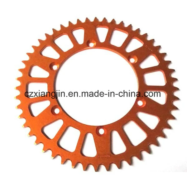 Motorcycle Body Parts Ktm Aluminum Rear Chain Wheels Sprocket