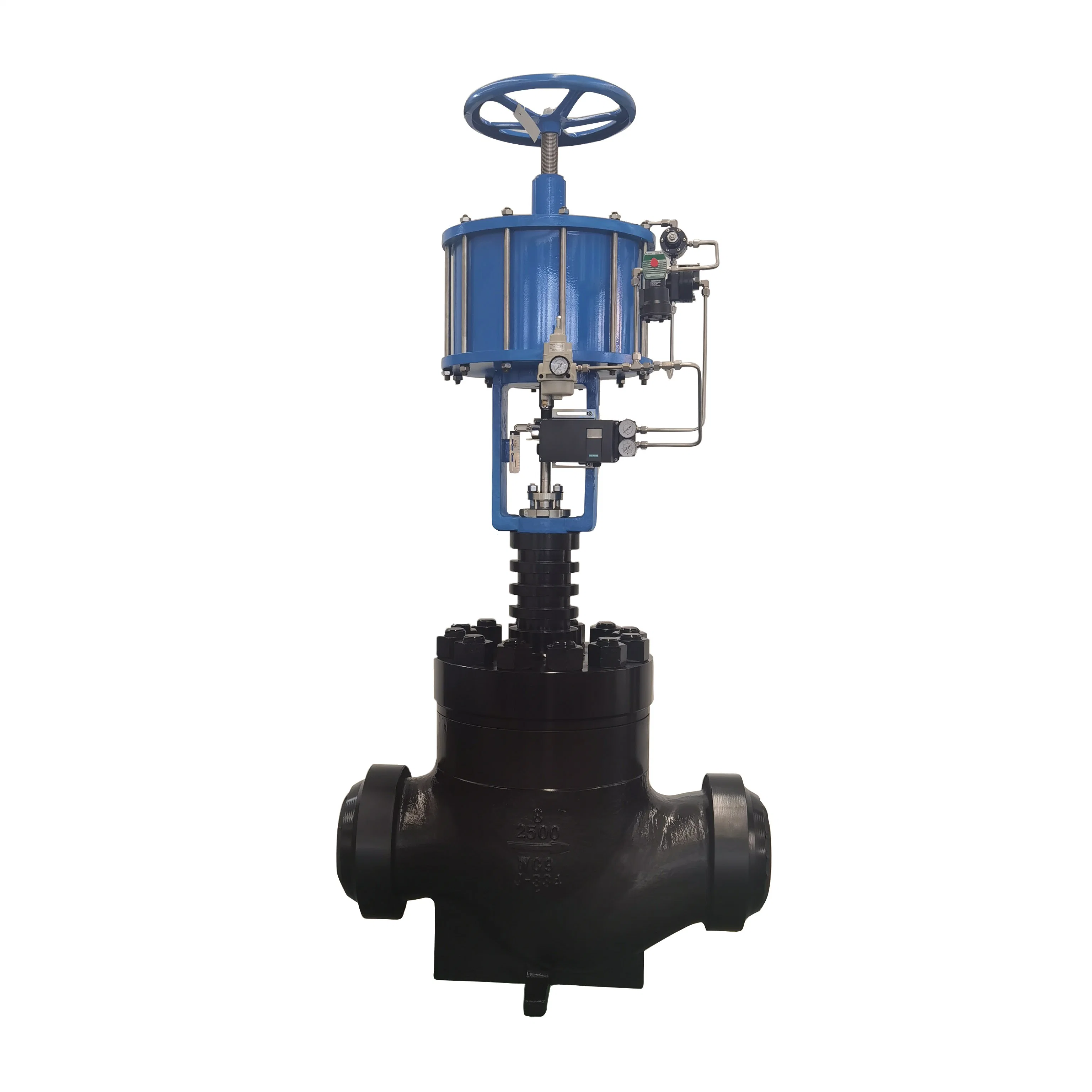 4 Inch Combined Heat and Power Applications Sleeve Double Acting CF3m Manual Drain Valve