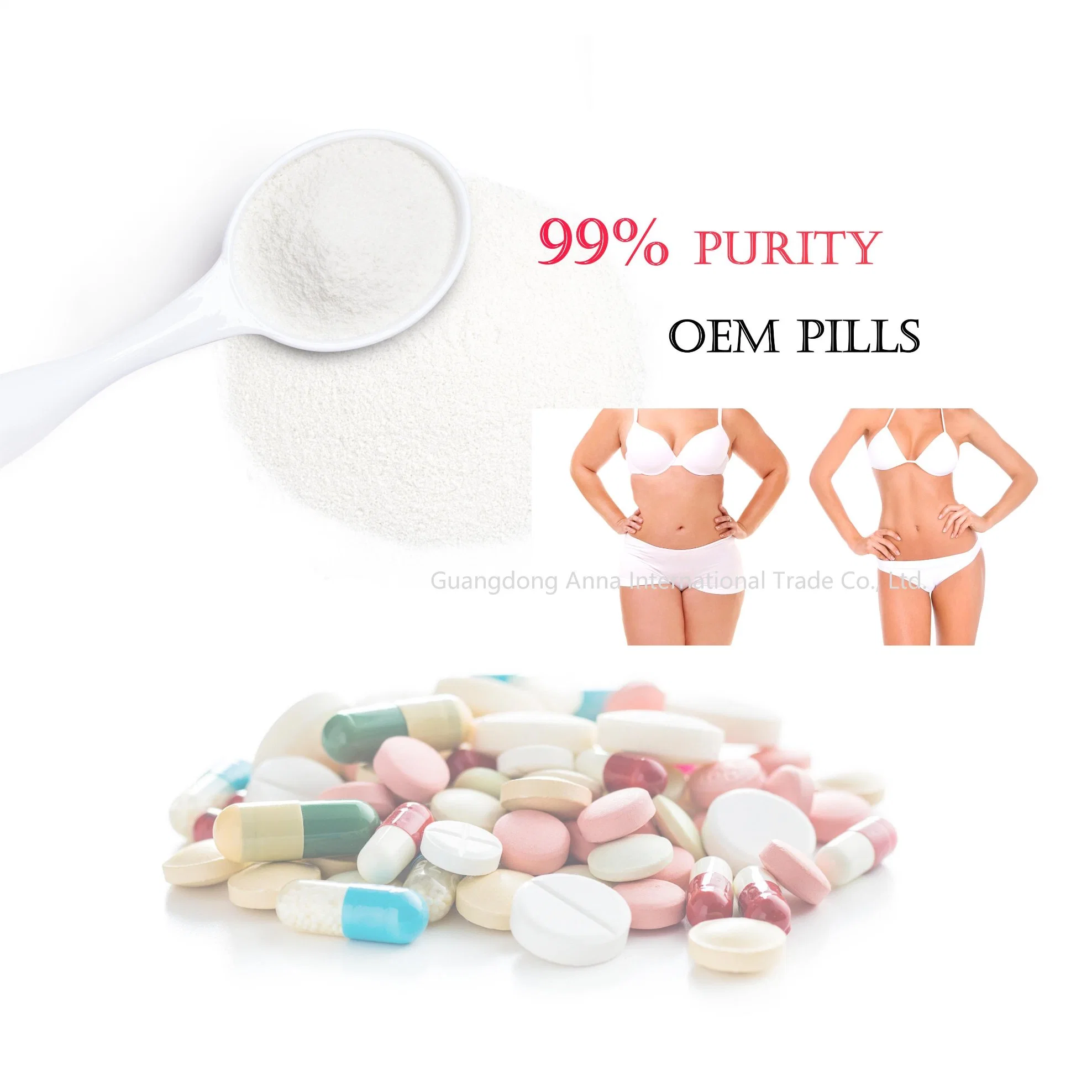 OEM Capsules perda de peso Slimming Pills original Orlistat Sibutraminii Medical RAW