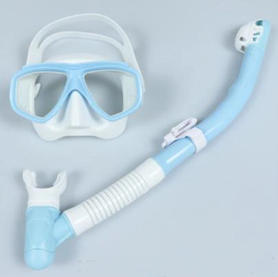 Snorkeling Gear with Dry Top Tube, Snorkeling Set with Anti-Fog Lens, Free Diving Mask, 120&deg; Wide View, Adjustable Strap,