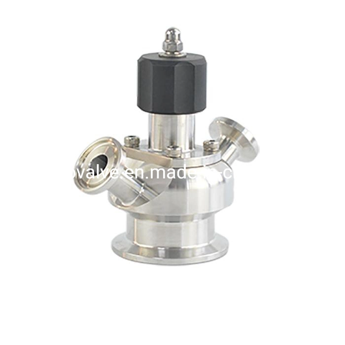 Hydraulic Stainless Steel Aseptic Sampling Valve Clamped